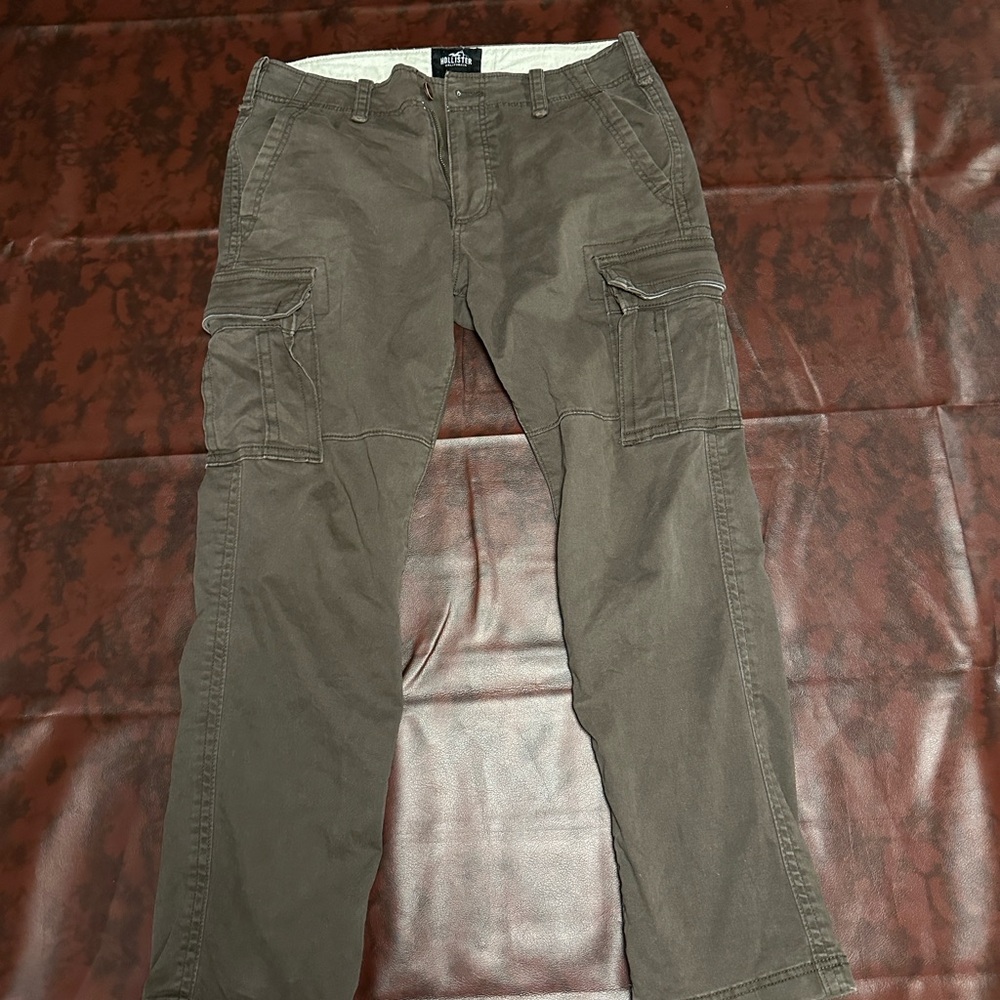 Hollister Men's Brown Cargo Pants 32x32